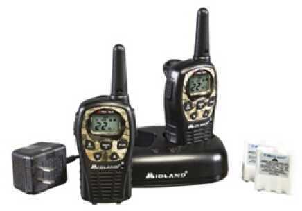 Midland Radios FRS/GMRS 2-Way 22 Channel/24 Mile Battery/Charger Mossy Oak LXT535VP3