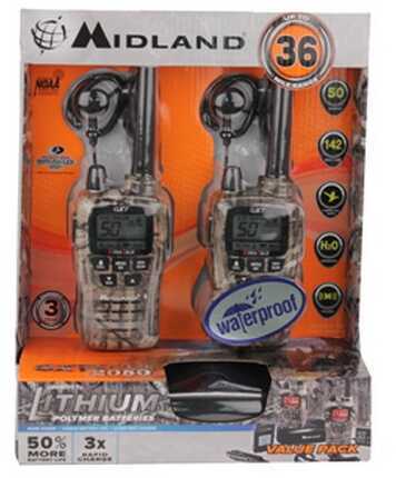 Midland Radios FRS/GMRS 42Ch/36mile GXT2050VP4
