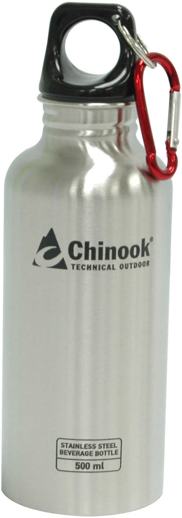 Chinook Cascade Wide Mouth Stainless Steel Bottle 16 oz., Natural 41130