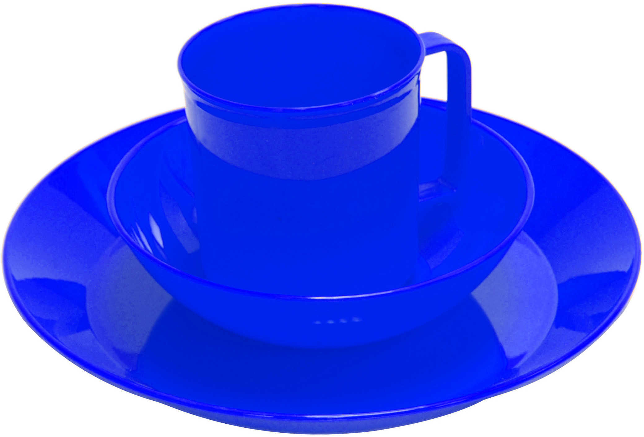 Chinook Acadia Tableware Set (Color: Blue)