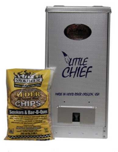 Smokehouse Product Little Chief 250W Front Load 25lb Capacity, Silver 9900-000-0000