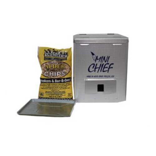 Smokehouse Product Mini Chief Smoker 15lb Capacity 250W Silver 9801-000-0000