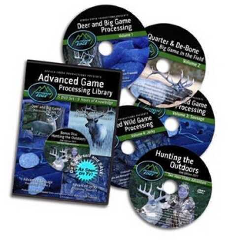 Outdoor Edge Cutlery Corp DVD 5-DVD Game Processing Library AP-101