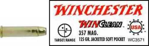 357 Magnum 50 Rounds Ammunition Winchester 125 Grain Soft Point