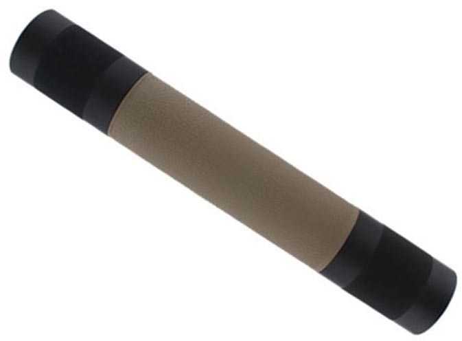 Hogue AR15 Free Floating Forend, Rubber Grip Area Desert Tan 15304