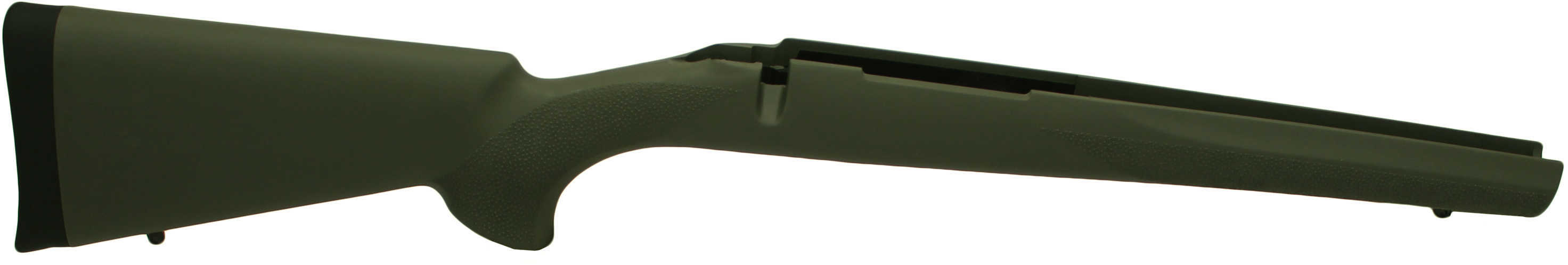 Hogue Rubber Overmolded Stock for Howa 1500/Weatherby Short Action, Heavvy Barrel, Pillar Bedding Olive Dr. Green 15210