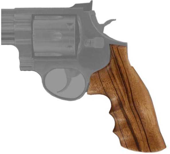 Hogue Goncalo Alves Wood Pistol Grip Taurus Medium/Large Frame Square Butt Md: 66200