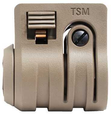 Mission First Tactical Torch Light/Laser Mount, Standard to 1"/.825"/.75" QD Scorched Dark Earth Md: TSMSDE