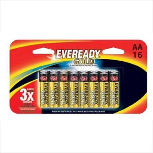 Energizer Eveready AA Batteries Per 16 A91BP-16H