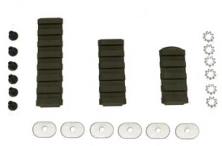 American Built Arms Company LTF Rail Combo- 4, 5, and 7 Slot, Olive Drab ABALTFCROD