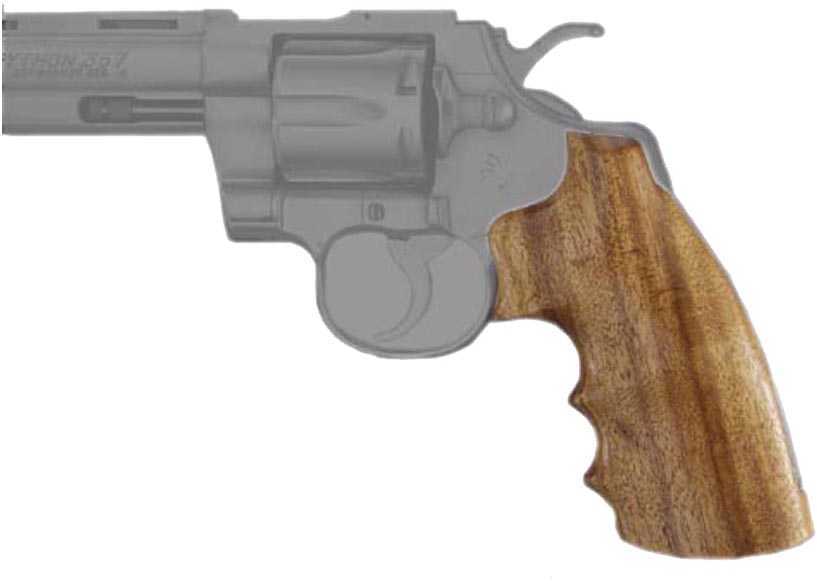 Hogue Wood Grip - Goncalo Alves Colt Python I Frame 46200
