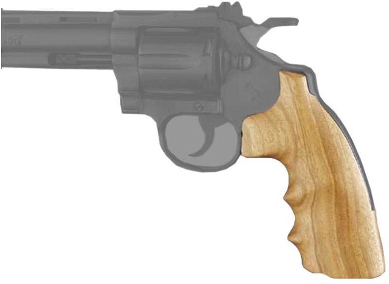 Hogue Wood Grip - Goncalo Alves Colt Diamond Back D Frame 49200