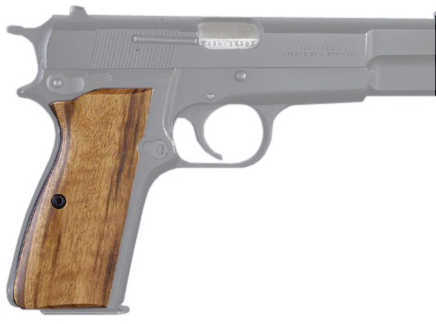 Hogue Wood Grip - Goncalo Alves Browning High Power 9mm 09210