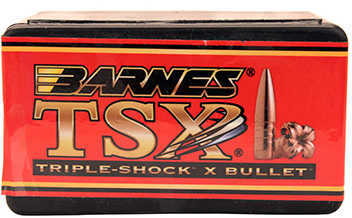 Barnes Bullets 9.3mm Caliber 250 Grain Triple Shok X Flat Base (Per 50) 36625