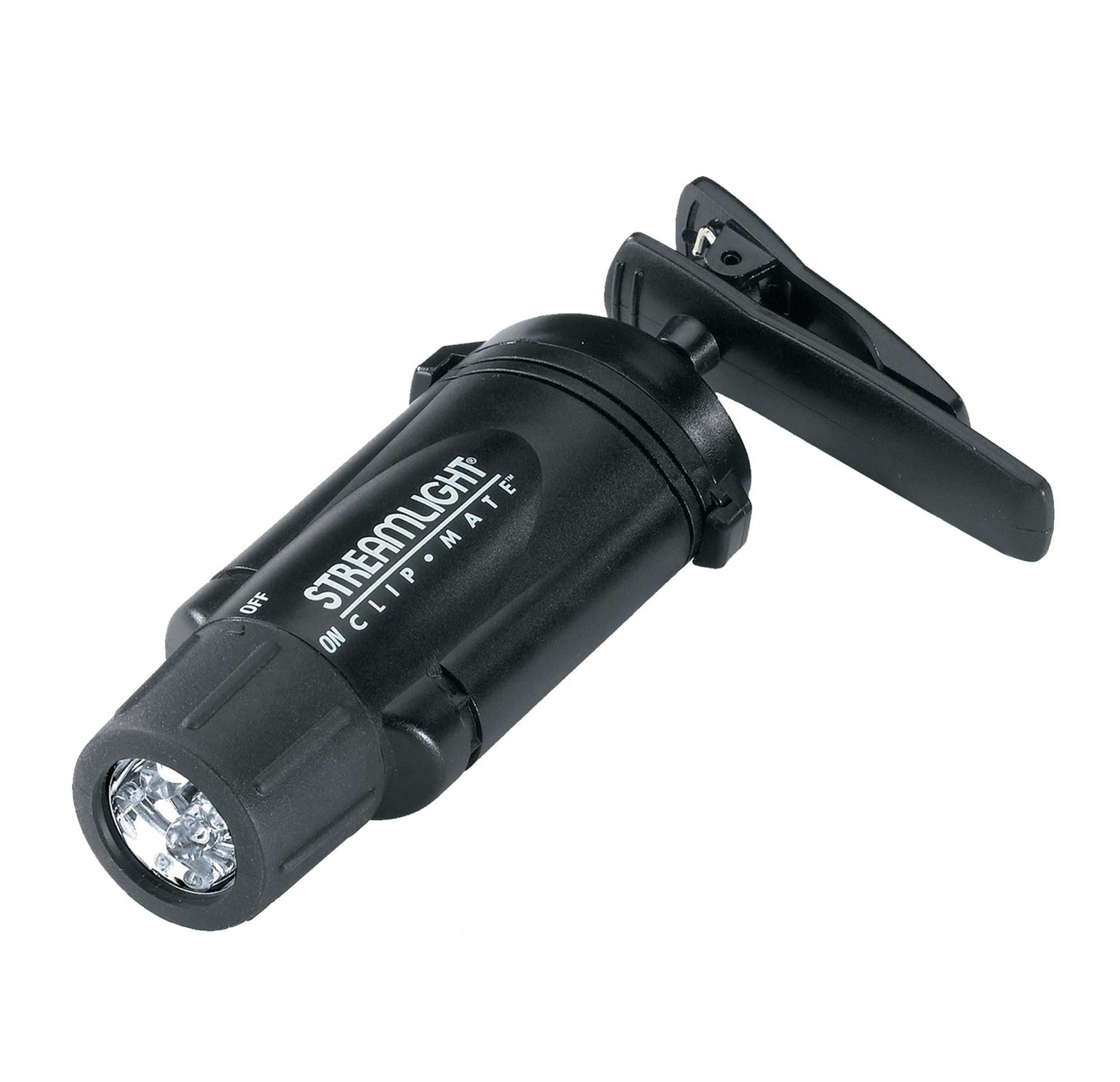 Streamlight Clipmate Flashlights White LED, (Black) 61101