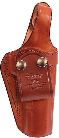 Bianchi 3S Pistol Pocket Leather Holster Plain Tan, Size 11, Right Hand 13763