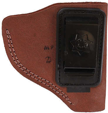 Bianchi 6 Waistband Holster Natural Suede, Size 01, Left Hand 10381