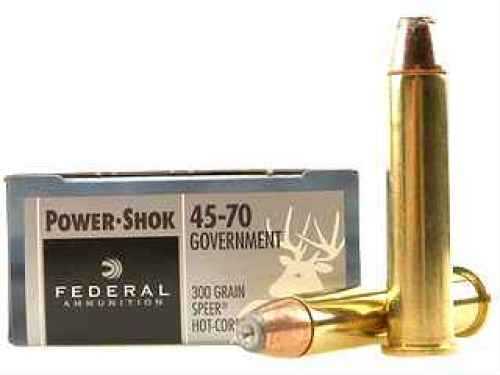 45-70 Government 20 Rounds Ammunition Federal Cartridge 300 Grain Soft Point