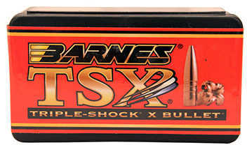 Barnes Bullets 458 Caliber 300Grain Triple Shok X Flat Base (Per 20) 45814