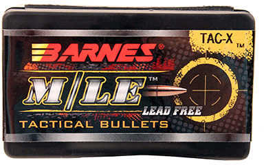 Barnes Bullets 223/5.56 Caliber (.224") 70 Grains TacX Boat Tail (Per 50) 22407