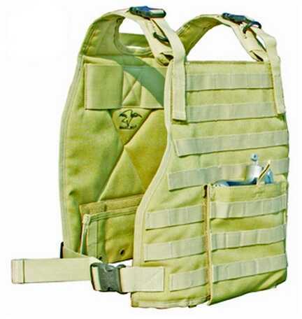 Click to see larger image. Galati Gear Plate Carrier Vest Tan GLPC300-T