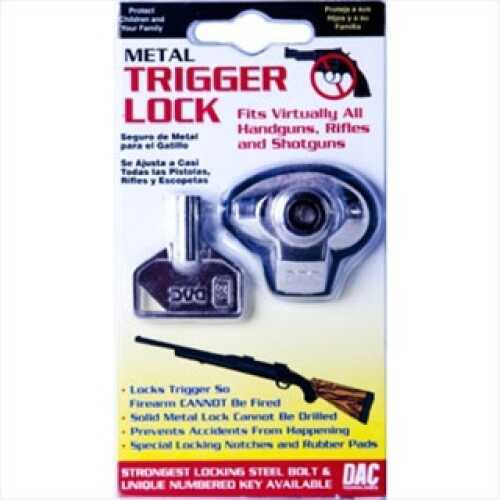 Gunmaster DAC Metal Trigger Lock Single, Clam Pack MTL099