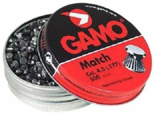 Gamo Match Pellets Lead Free, Flat Nose .177 Caliber (Per 150) 632002654