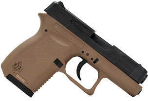 Diamondback Firearms 380 ACP 6+1 Rounds 2.8" Barrel Flat Dark Earth Polymer Frame Black Slide Semi Automatic Pistol DB380