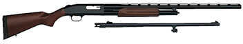 Mossberg 500 Combo 12 Gauge Shotgun 28" Rib Barrel 24" Fully Rifled 6 Rounds Blue Wood 54264-7
