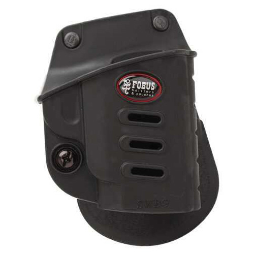 Fobus E2 Paddle Holster, Fits S&W Bodyguard 380 ACP , Right Hand, Black SWBG