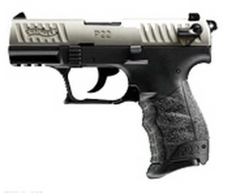 Walther P22 Pistol 22 Long Rifle 3.42"Barrel Nickel Slide CA Approved Semi Automatic 5120336