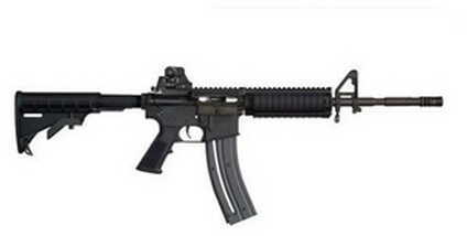 Click to see larger image. Walther Colt M4 OPS 22 Long Rifle 16.2" Barrel 30 Round Black Semi Automatic 5760302