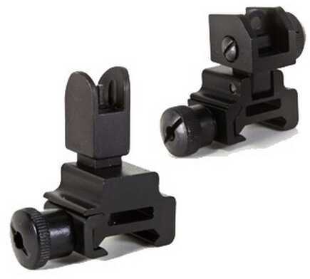 Global Military Gear AR15/M4 Front/Rear Flip Up Sight Combo GM-FRFUS1