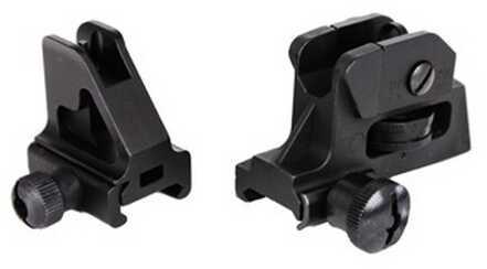 Global Military Gear AR15/M4 Front Rail Height/Rear A2 Style Sight Combo GM-FRS2