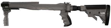 Click to see larger image. Advanced Technology Intl. ATI 10/22 Strike Force 6 Position Side Folding Stock Plus With SRS/Aluminum Gray A.2.40.1045