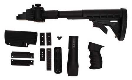 Click to see larger image. Advanced Technology Intl. ATI AK-47 Strikeforce Stock w/SRS 6 Position Adjustable Non-Side Folding, Hand Guard, Pistol Grip A.2.10.1025