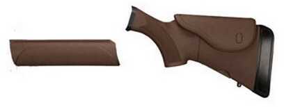 Click to see larger image. Advanced Technology Intl. ATI Akita Adjustable Stock/Forend with CR/SRS, Dark Earth Brown Remington A.1.30.1300