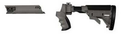 Click to see larger image. Advanced Technology Intl. ATI Tactical Shotgun Adjustable Side Folding Stock and Forend, Destroyer Gray With Scorpion Recoil System A.1.40.1130