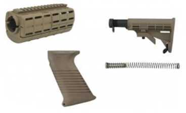Tapco Intrafuse AR15 Stock Set Flat Dark Earth ZSTK09161FDE