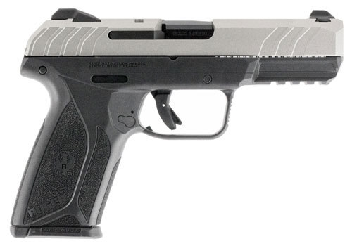 Ruger Security 9 Compact Semi Automatic Pistol 9mm Luger 4" Barrel 15 Round Black Frame With Silver Slide
