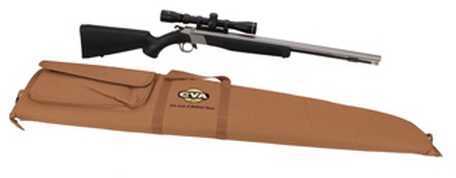 CVA Wolf .50 Caliber Muzzleloader Stainless Steel/Black w/KonuShot Scope PR2110SSC