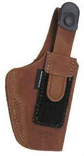Bianchi 6D Deluxe Waistband Holster Natural Suede, Size 01, Right Hand 19024