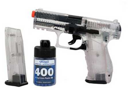 Umarex USA Walther PPQ Special Operations Clear 6mm Spring Airsoft Pistol 2272541
