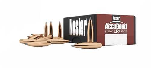 Nosler AccuBond LR 308 Caliber 190 Grains Spitzer Point Long Range Bullets 100 Per Box