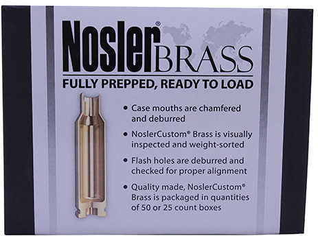 Nosler Brass 25-06 Remington (Per 50) 10132