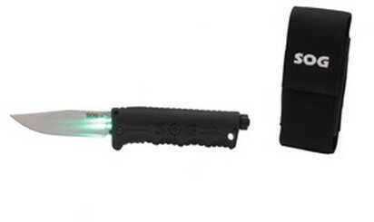 SOG Knives BladeLight Folder, Green LED BLT52N-CP