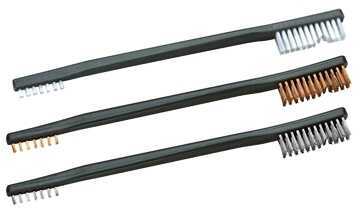 Otis Technologies Variety Pack AP Brushes(Nylon/Bronze/Stainless Steel) FG-316-3