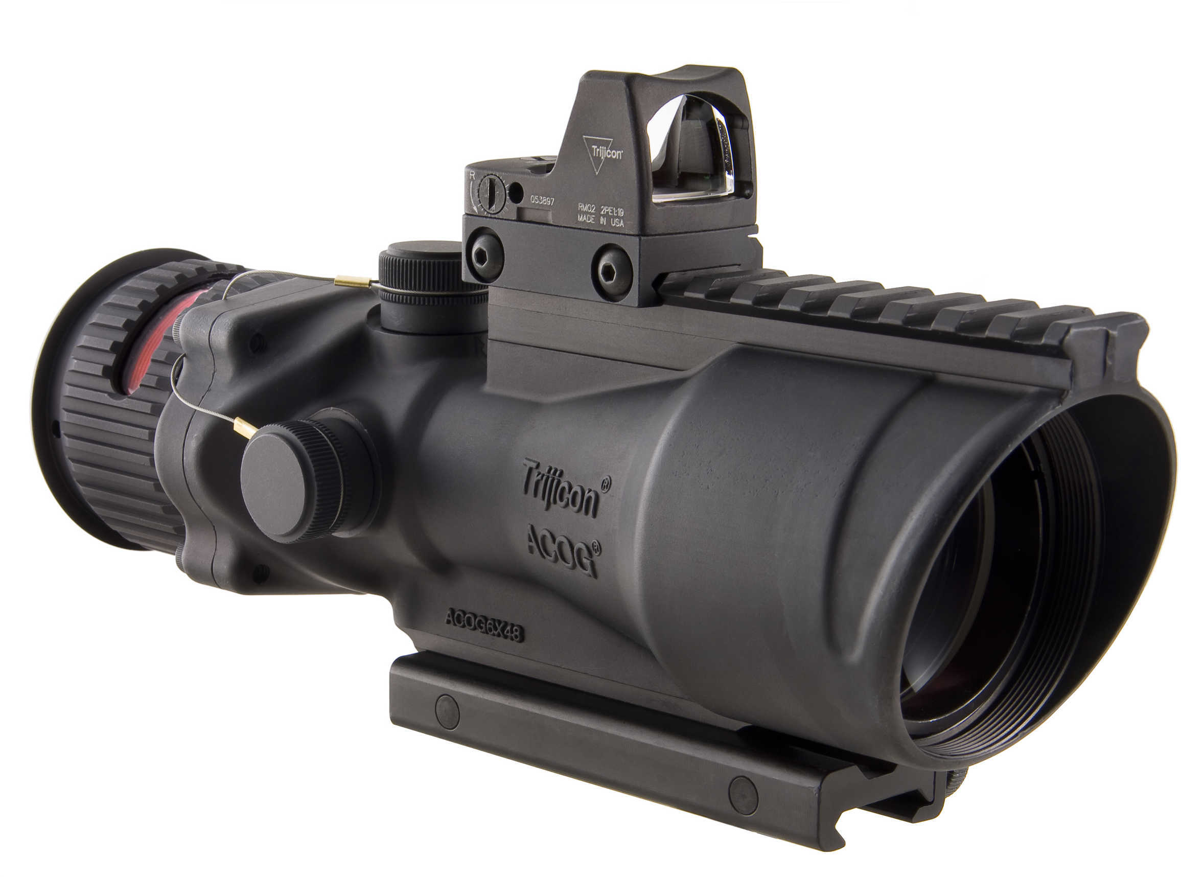 Trijicon ACOG 6x48 Illuminated Red Chevron .223 8.0 Minutes Of Angle TA648RMR