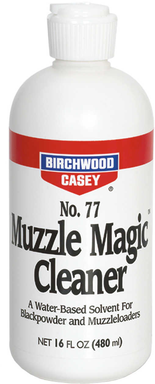 Birchwood Casey Muzzle Magic No. 77 Cleaner, Black Powder, Flip Top 16 oz. 33745