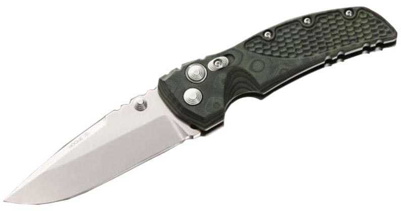 Hogue G10 Frame 3.5 Drop Point Blade, Tumble Finish, OD Green Camo 34178